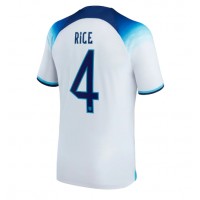 Muški Nogometni Dres Engleska Declan Rice #4 Domaci SP 2022 Kratak Rukav